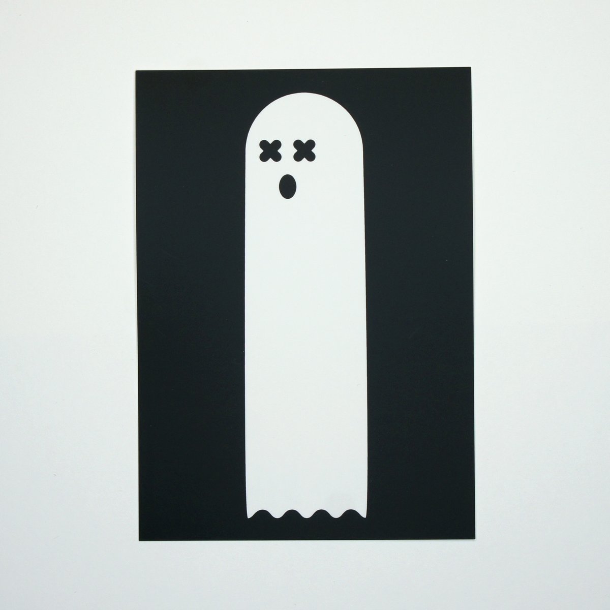 Dead Ghost Mini Art Print