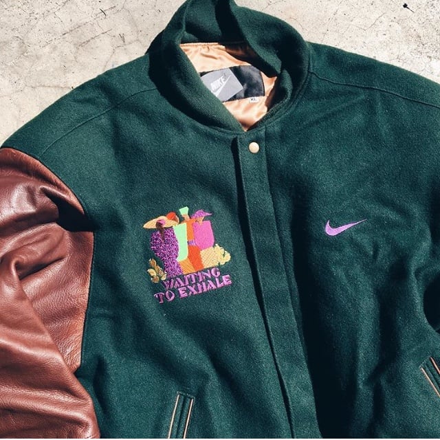 Image of Original 1995 Nike Waiting To Exhale Cast And Crew Jacket.