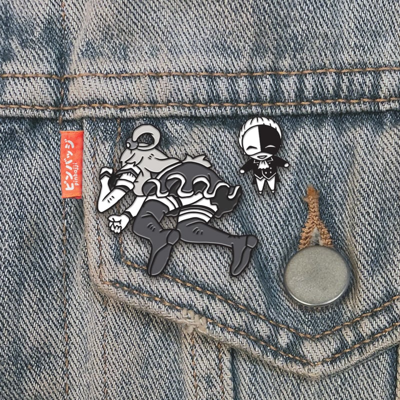 Image of Useless Goddess Aqua + Vanir Pin Set