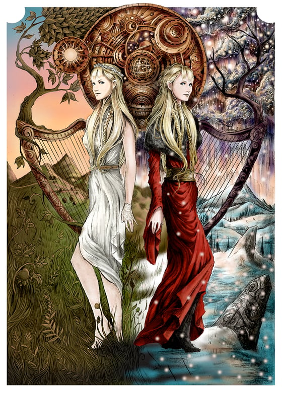 Image of SOLSTICES ARTWORK poster
