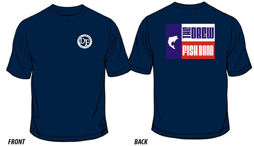 Drew Fish Band Merchandise — Texas Flag T-Shirt