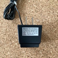 Image 4 of Roland Power Supply for TR-707 + TR-727 • 12V DC • No. 12449539 • 1980s made in Japan