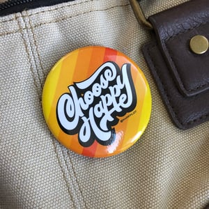 Image of Choose Happy Button