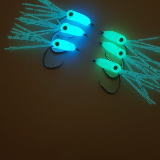 Image of Circle Hook Glow Squids