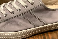 Image 4 of VEGANCRAFT cow suede army lo top sneaker shoes handmade in slovakia