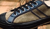 Image 2 of VEGANCRAFT army cow suede lo top sneaker shoes made in slovakia