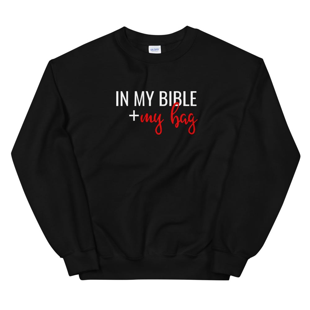 Image of Bible + Bag Red Letter Crew Neck