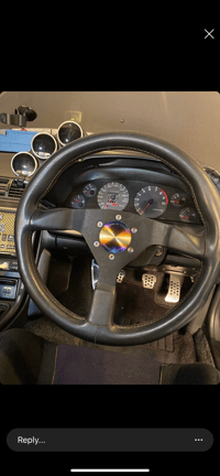 Image 2 of Titanium steering wheel horn delete 