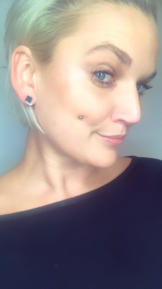 Image of Náušnice Mini Doublemirror Sque 2