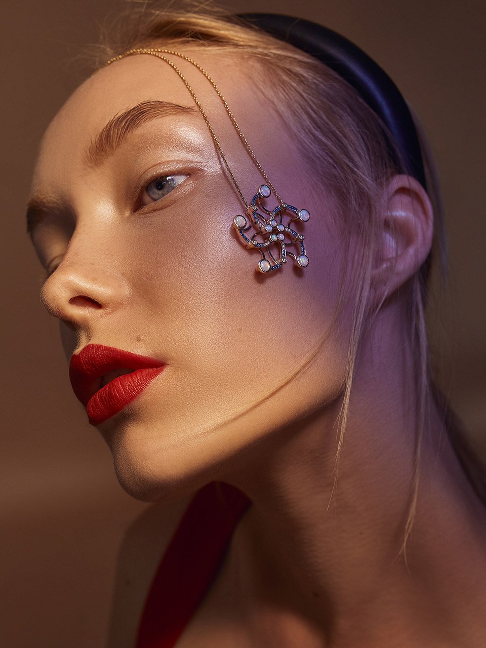 Image of SPIRAL GALAXY NECKLACE