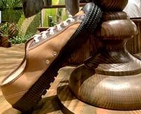 Image 3 of VEGANCRAFT hiker sneaker shoes leather canvas handmade in Slovakia 