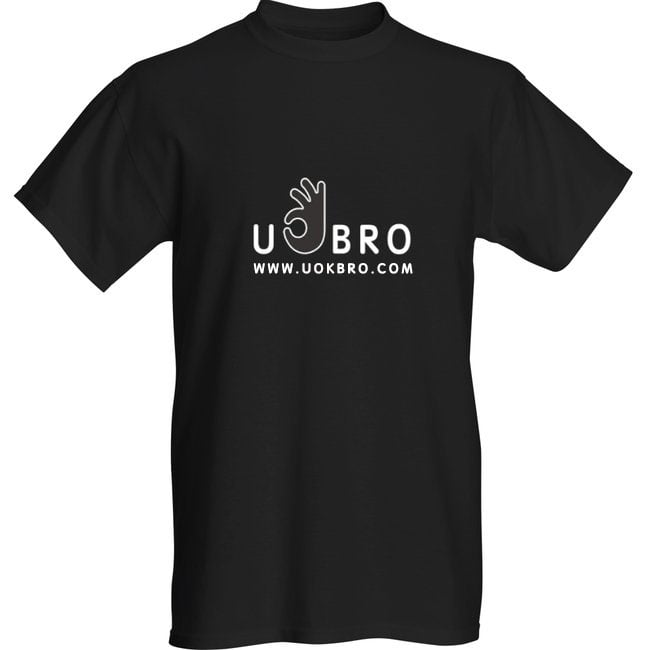 Image of Mens Black T-Shirt