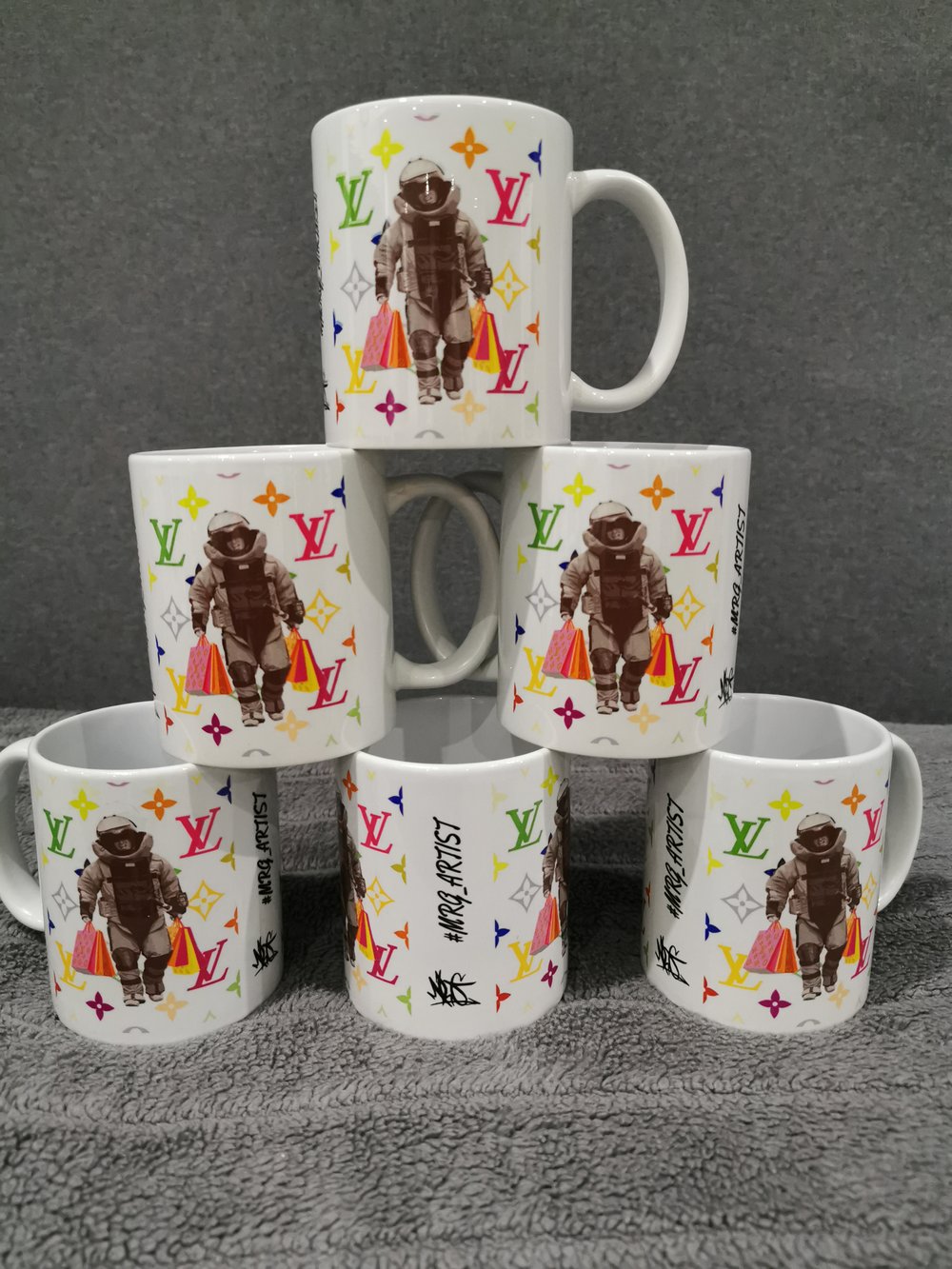 Image of MRG Da Bomb Art Mugs