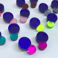 Image 4 of Náušnice Bubbles blue & color