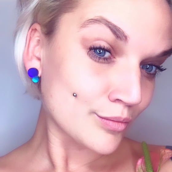 Image of Náušnice Bubbles blue & color