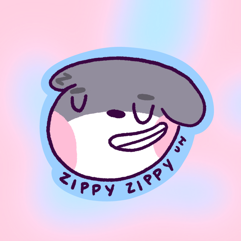 Zippy Zippy Uh Feel the Pop - ZEROBASEONE Sticker