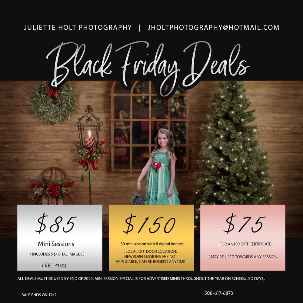 Black Friday Deal / Juliette Holt Photography