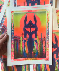 Image of THE 13TH ANGEL Risograph Print