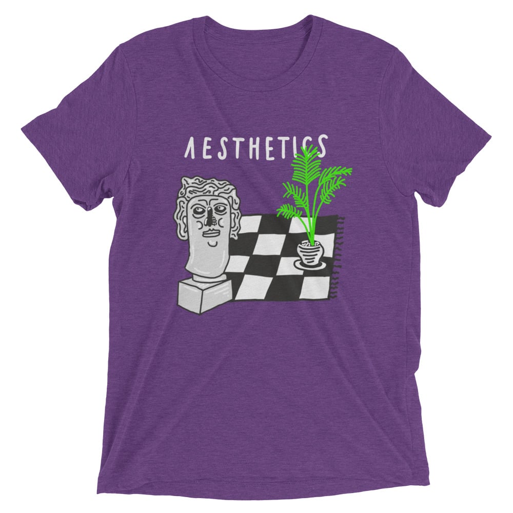 Image of Aesthetics Purple T-Shirt