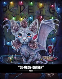 Image 1 of De-MEOW-Gorgon (BITTENS) - Print