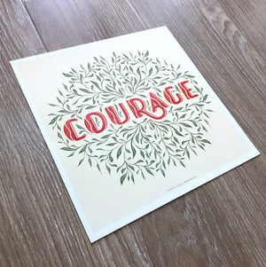 Image of Courage Print