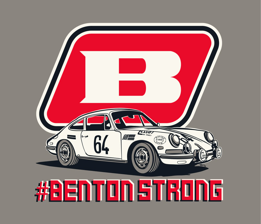 Image of #BENTON  STRONG TEE- DONATION-  PRE-ORDER