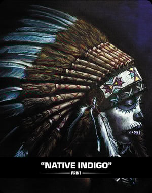 Native Indigo (SUGAR SIN) - Print
