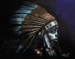 Native Indigo (SUGAR SIN) - Print