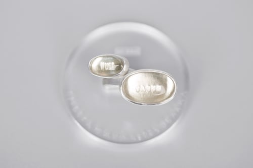 Image of "Running through the clouds" silver rings with rock crystals · NUBIVAGUS ·