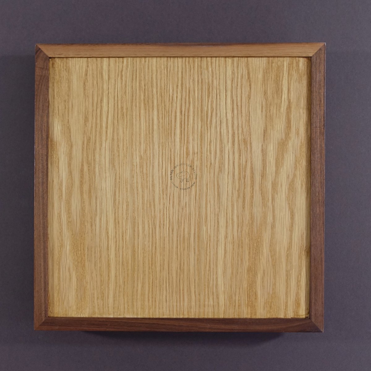 Image of Ouroboros tiled Walnut Tray 04