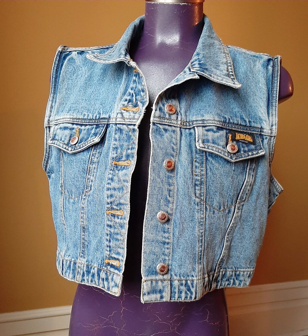 Image of Sleeveless Denim