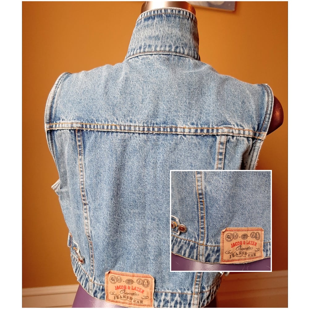 Image of Sleeveless Denim