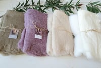 Image 5 of Mauve Wool Felted Layer - thicker