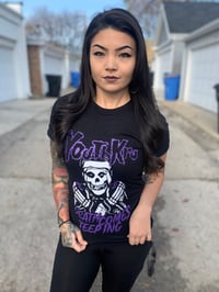 Image 1 of Death comes teeping tee