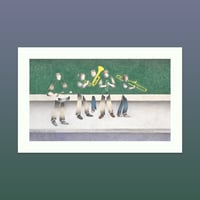 Image 1 of Street Band, Rue St. Germain Print