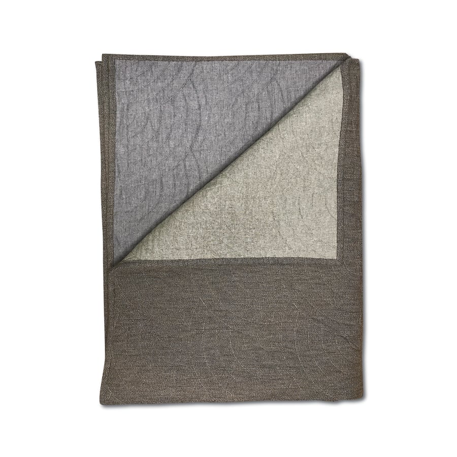 Image of RYE®QUILTED BLANKET MOCCA