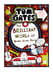 Image of Add A First Name Tom Gates Poster BOOK 1 'The Brilliant World ' A3 + free b/w colouring in poster