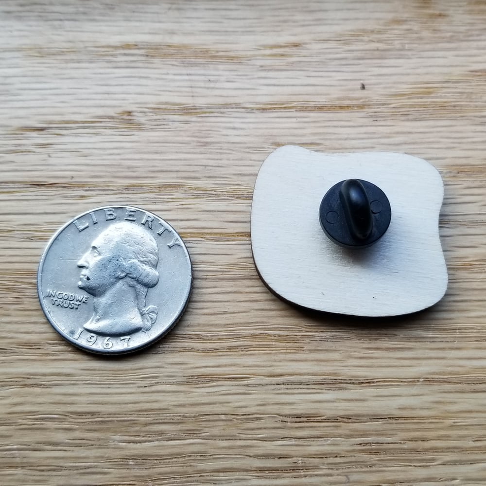 CLEARANCE: AMAZON Wooden *Charity Pin*