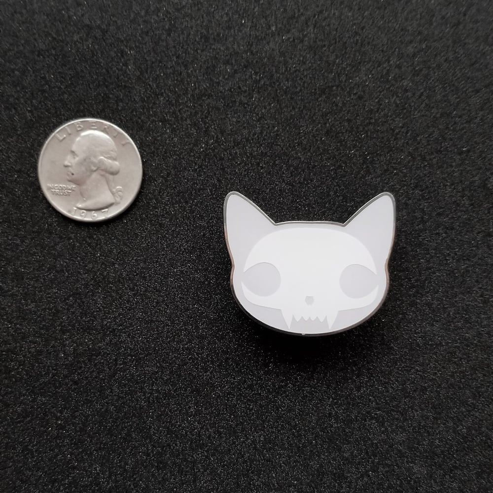 Schrödinger's Cat Pin