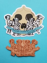 Image 1 of Mary Leakey's Dalmatians Sticker