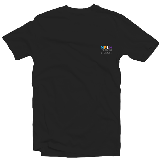 Image of NPLH X LAPSTONE & HAMMER TEE (BLACK)