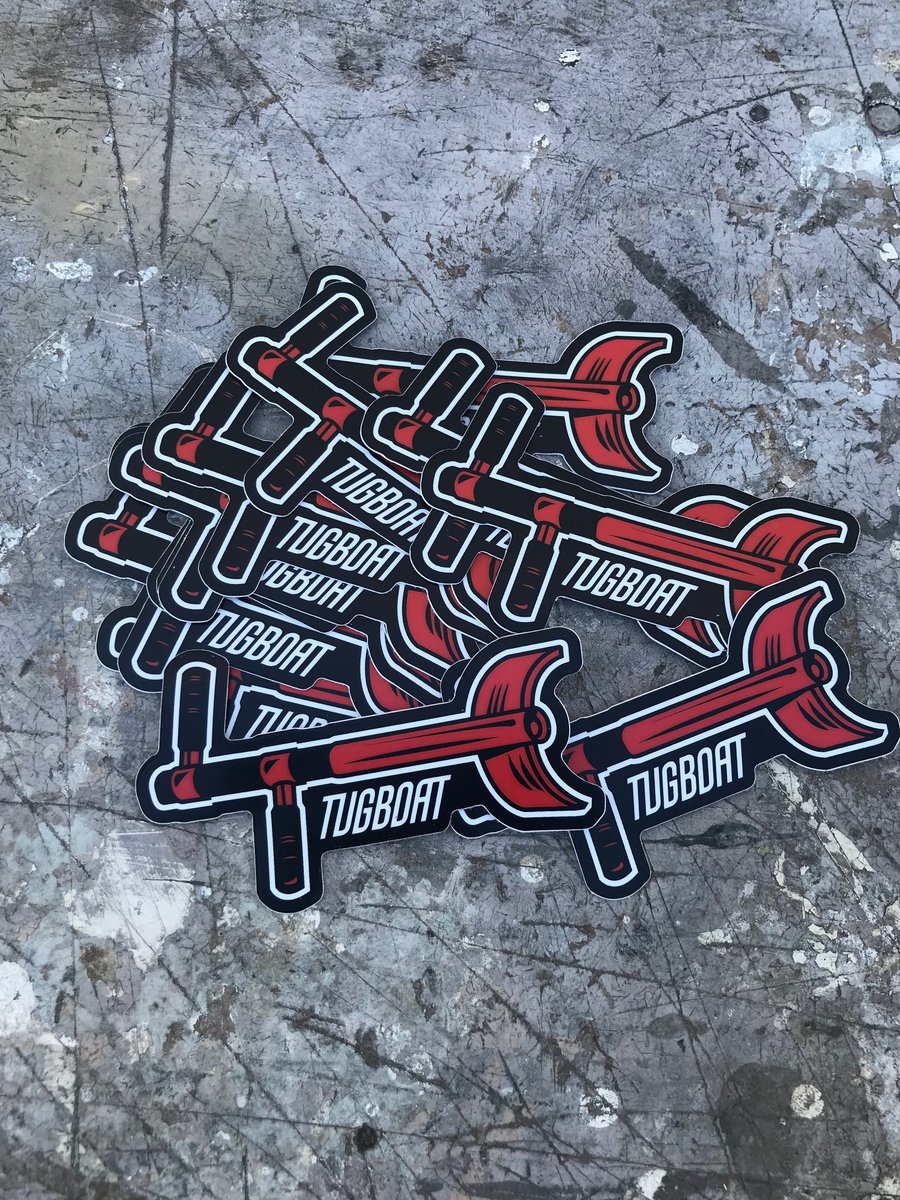Image of TUGBOAT die-cut