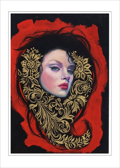 Image of "Scarlet" Limited edition print