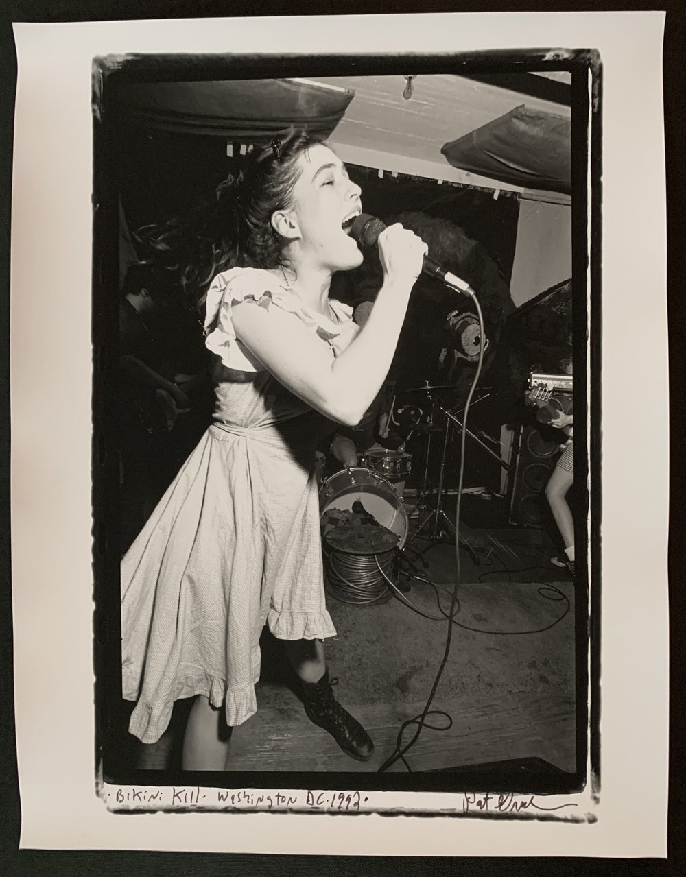 Kathleen Hanna Bikini Kill Live In Wdc 1992 Patgraham