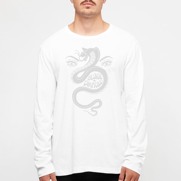 Image of White Snake Longsleeve