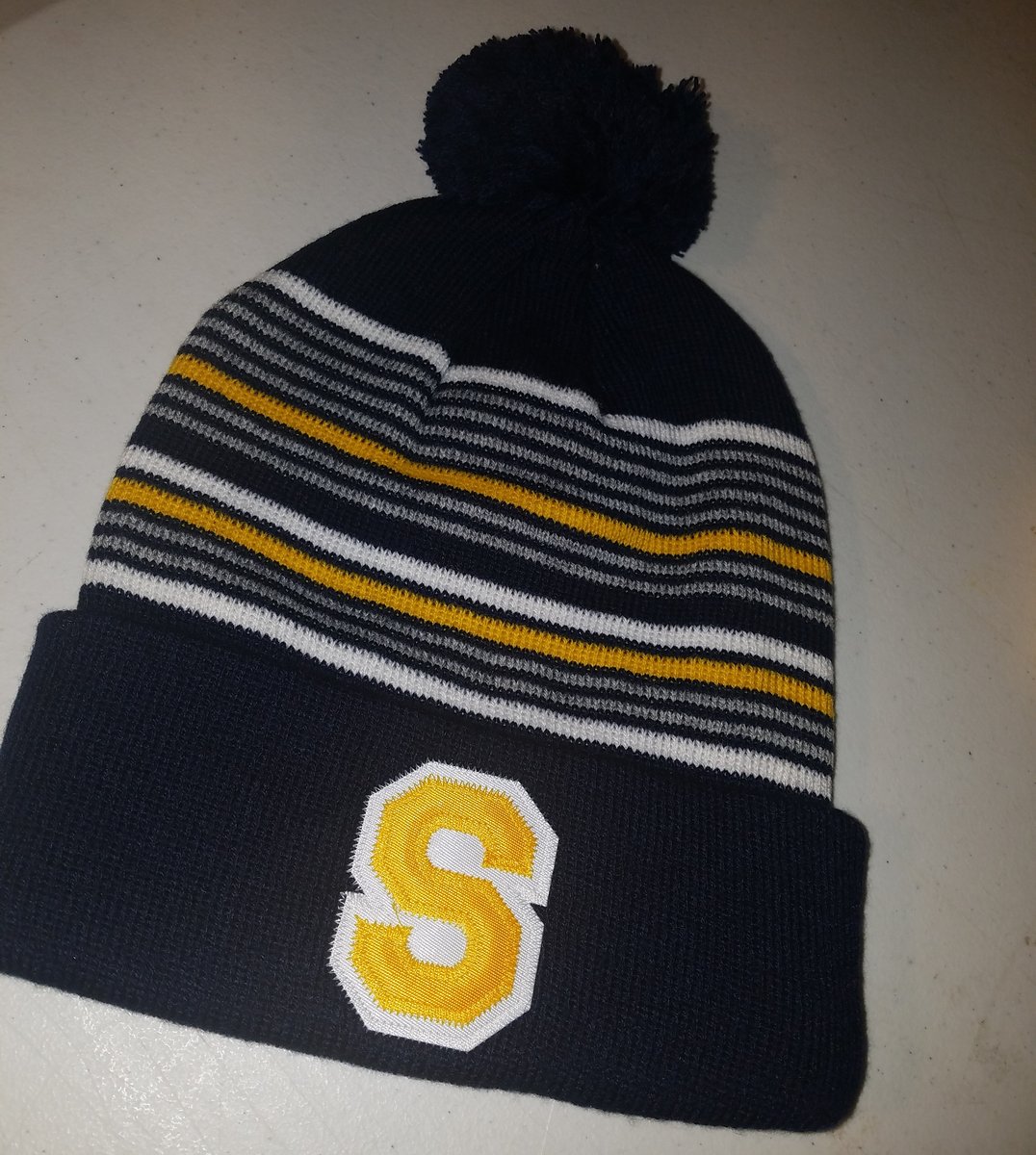 'S' Stripped Beanie | PresherInk