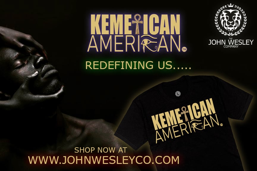 Image of Kemetican AmeriKan Logo Shirt