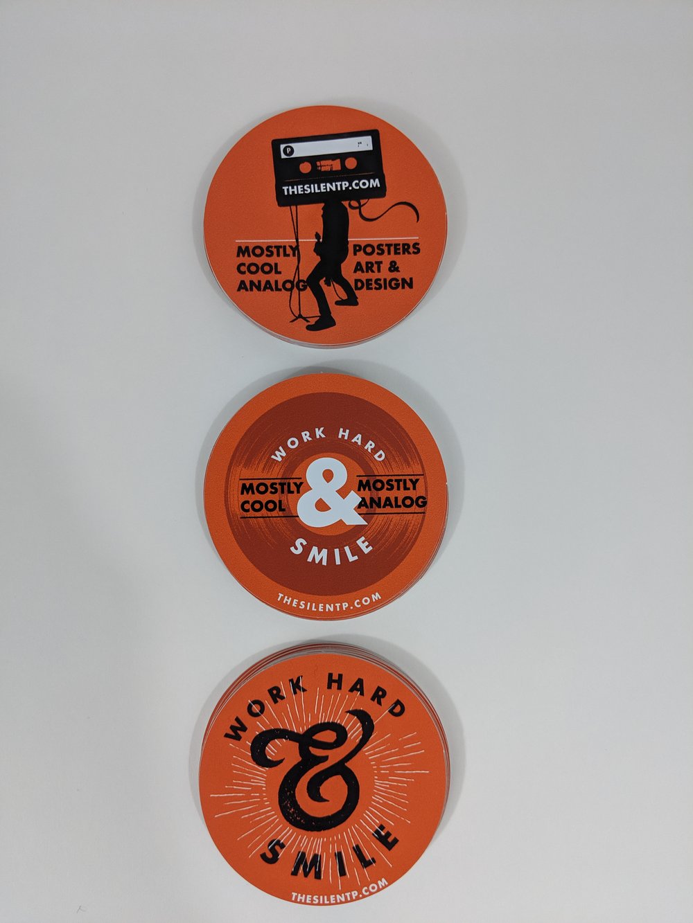 3-for-1 SPECIAL - Custom vinyl 3" stickers