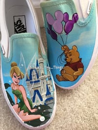 Image 3 of Custom Painted Shoes Vans, Keds or Converse (Toe area only)