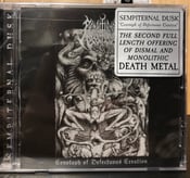 Image of SEMPITERNAL DUSK ‘Cenotaph of Defectuous Creation’ cd